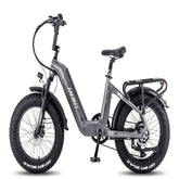 FAFREES F20 Master Electric Bike - 500W Power 1080WH Battery 110KM Range - Gunmetal Gray